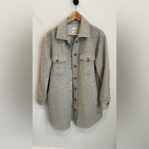 Gentle Fawn Shacket (Kyleen) size small